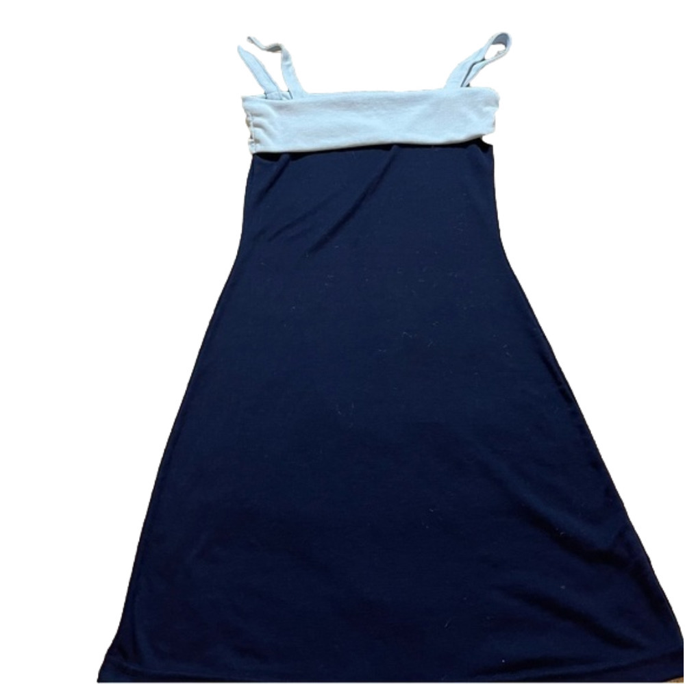 VERY cute 2 toned blue dress size large